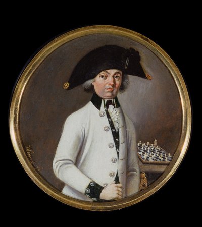 Portrait of a Gentleman Chess Player by Johann Werner